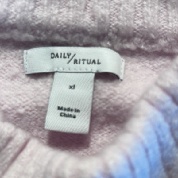 NWT Tags Daily Ritual Sweater Dress (2 Piece) - Picture 6 of 9